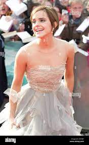 Emma Watson Harry Potter and the Deathly Hallows Part 2 premiere Stock  Photo - Alamy