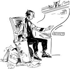 Image result for cartoon images of editor