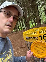 Lost frisbee at Eddison hole 16