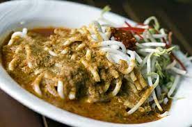 Beberapa ulas bawang merah ditumbuk, seinci halia, setengah kilogram santan. Laksa Kuah Merah Dari Terengganu Menggamit Rindu Pustaka Resepi