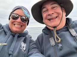 Our lovly evening group what's left after Marian Keith and Ger and Alex  just left happy swimmers 🥰