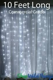 Led Light Curtain 200 Pure White Lights 10 Strands 4 W X 10 L Professional Fabric Optional Led Curtain Lights Curtain Lights Curtains