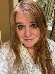 Should I dye my hair darker to cover gray hairs and what makeup style suits  me best?