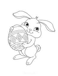 Color wonder mess free blue's clues coloring & activity pad. 42 Easter Bunny Coloring Pages For Kids Adults Free Printables