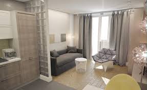 дизайн квартиры студии 26 кв м с двумя окнами Dizajn Studii 15 Kv M 45 Foto Komnata Ili Kvartira S Kuhnej Gostinoj