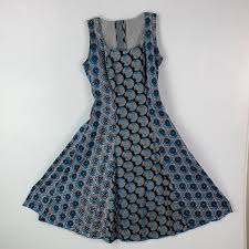 Vintage 1960 70s African Print Super Nice By Fashion Hollywood A Line Dress Xs S Handmade Fabrics Panels Half Lining Sleeveless Scoop Neck Vintage Outfits Handmade Dresses Vintage Dresses