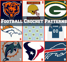 The most common detroit lion pattern material is fleece. Link Love Football Crochet Patterns Stitch And Unwind