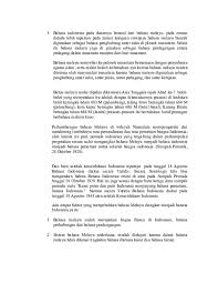 Role of malay language as lingua franca; Tugas Bhs Indonesia Winda Ningtyas Academia Edu