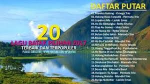 20 Hits Lagu Batak Terbaru Populer 2017 Full Album Original Lagu Musik Santai Musik Baru