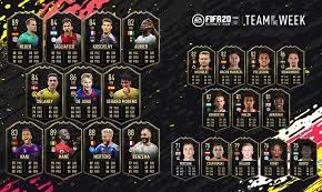 Fifa 21 squad builder with henry,select the best fut team with henry in! Fifa 20 Totw Predictions And Official Team Of The Week List