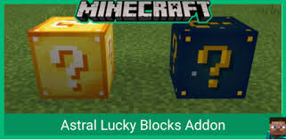 Download lucky block mod for minecraft 1.14.4 for windows. Astral Lucky Blocks Mod For Minecraft Pe