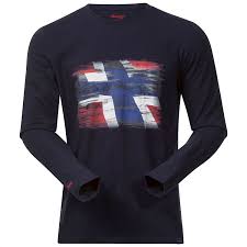 Buy Bergans Norway Shirt Ls Midnight Blue Online Now Www