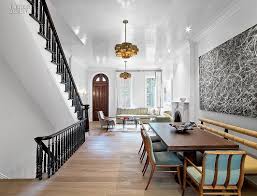 12 Spectacular New York City Residences Townhouse Interior Brownstone Interiors Residential Interior