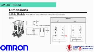 8 pin, dpdt, 2 no, 2 nc, suitable for domestic appliance, office machine, audio, equipment, automobile, etc. Tutorial Relay Omron Youtube