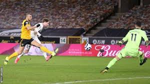 Rui patricio, semedo, boly, coady, kilman, saïss, dendoncker, moutinho, neto, podence, jiménez. Wolverhampton Wanderers 1 0 Leeds United Patrick Bamford Angry With Var Decision Bbc Sport