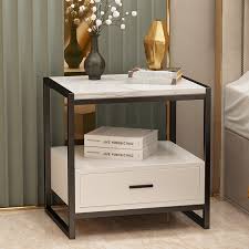 Its modern, minimalist design and energetic color will give a special touch to your living space. Bedside Table Light Luxury Gold Simple Modern Side Bedroom Nightstands Buy Cheap In An Online Store With Delivery Price Comparison Specifications Photos And Customer Reviews