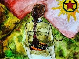 kurdish ypj female fighter kurdistan pkk ocalan freedom female fighter alice and wonderland tattoos wonderland tattoo