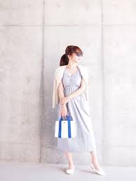 yukiko hiandのワンピースを使ったコーディネート wear ワンピース 夏 ワンピース ファッション