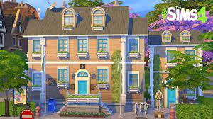 I Build A Cozy Student Dorm In Britechester The Sims 4 Speed Build Sims House Sims 4 Sims Building