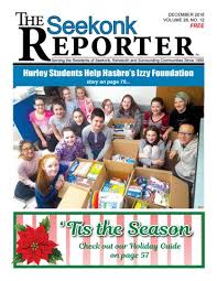 December 2016 Seekonk Reporter by The Reporter