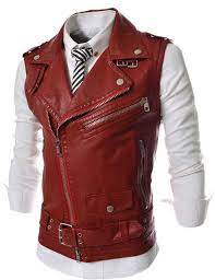 Leather Motorcycle Vest Harley Mens Waistcoat Steampunk Best Steampunk Stores Free Worldwide Shipping Mens Leather Vest Leather Jacket Men Leather Waistcoat