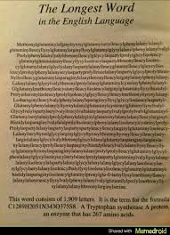 The Longest Word In The English Language Longest Word In The English Language Longest Word Longest Word In English