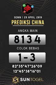 Pin Di Prediksi Togel Hari Ini