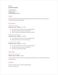 We have resume samples for all job titles and formats. 20 Free Cv Templates To Download Now