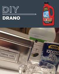 Diy Drano Diy Drano Cleaning Hacks Homemade Cleaning Products