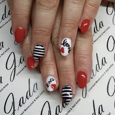 Again we showcase some the best nail designs created by our super talented community of nail art enthusiasts from all around the. Valentine S Day Nail Art Ideas To Fall In Love With Thefashionspot