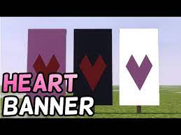 The total possible combinations of banner designs is literally in the quadrillions; How To Make A Heart Banner In Minecraft 2019 Ø¯ÛŒØ¯Ø¦Ùˆ Dideo