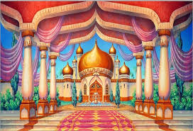 Find Many Great New Used Options And Get The Best Deals For 7x5ft Arabian Palace Castle Pillars Hall Passage Entrance Bac Theatre Backdrops Backdrops Aladdin