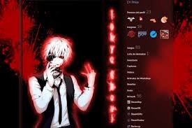 1) please contact us by mail: Steam Profile Template Oferta