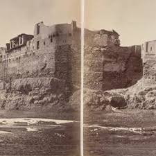 Bala Hissar fort view in kabul city ...