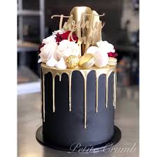 Free shipping on orders over $25.00. Black And Gold Theme Cake 40th Birthday Cakes 25th Birthday Cakes 14th Birthday Cakes