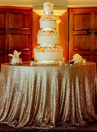 Sparkling Metallic Wedding And Party Ideas Wedding Cake Table Metallic Wedding Celebration Balloons