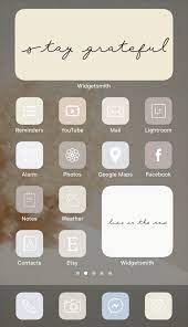Get your iphone 13 looking great on day one with the perfect icon theme pack to match it. Beige Cream Sand Tone Neutral Aesthetic 230 Ios 14 Ios 15 Etsy Inspiration App App Icon Cover App