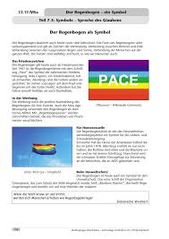 Der Regenbogen Ein Symbol Symbole Sprache Des Glaubens