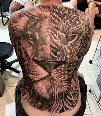 101 Best Back Tattoos For Men Cool Design Ideas 2020 Guide Back Tattoos For Guys Mens Lion Tattoo Lion Tattoo