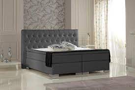 Geeignet für matratzen mit den maßen living style hochwertiges bett. Crown Boxspringbett Living Plus Taschenfederkern Wende Matratze Inkl Topper Mit Ohne Motor 160x200 180x200 200x200