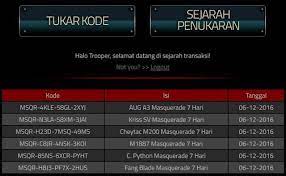 Kode ini nantinya bisa ditukarkan dengan hadiah melalui website khusus, dan hadiah akan secara otomatis masuk ke akun setelah dilakukan proses redeem. Redeem Code Point Blank Garena Indonesia Home Facebook