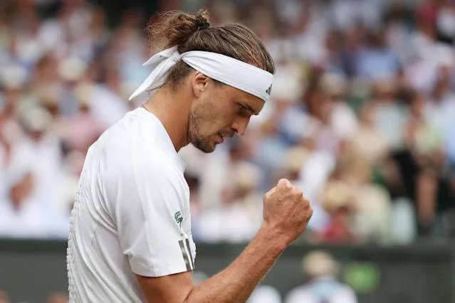 Alexander Zverev sweeps Arthur Fery to reach his first Wimbledon final - Yahoo Sports