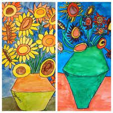 Where did vincent van gogh grow up? Van Gogh Sunflowers For Kids Online