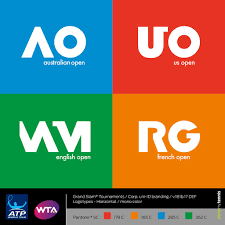 Последние твиты от tennis grand chelem (@tgchelem). Nouveaux Logos Pour Les Grand Chelem Atp Wta Worldtour