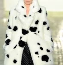 Black And White Fur Coat Cruella Deville Black White Spotted Fur Coat Dark Disney Cruella Cruella Deville