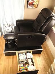 Space Saving Storage Solution Pedicure Station Home Beauty Salon Home Nail Salon