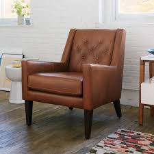 Library Leather Chair Living Room Chairs Modern Furniture Accent Chairs For Living Room