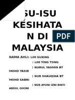 Begitulah isu dan tantangan islamic bank dan auditor syariah di malaysia, apakah di indonesia memiliki masalah yang. Isu Isu Kesihatan Di Malaysia