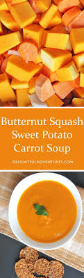 Butternut Squash Sweet Potato Carrot Soup Recipe Sweet Potato Carrot Soup Butternut Squash Sweet Recipes