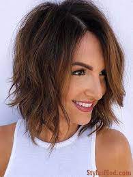 2018 Is The Time To Enhance You Beauty With The New Styles Of Fresh Bob Haircuts Yup This Bob Haircuts Is Reall Thick Wavy Hair Hair Styles Bobs For Thin Hair
